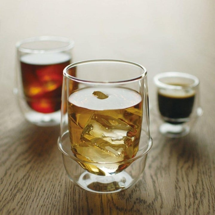 Kinto Double-Walled Iced Tea Glass