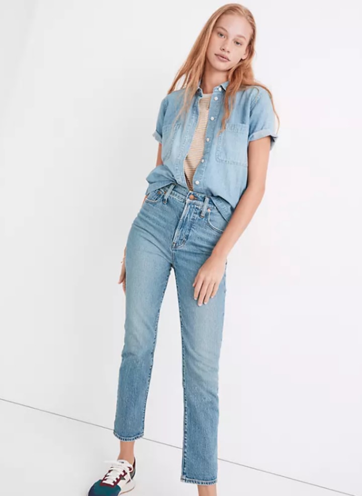 The Perfect Vintage Jean in Banner Wash