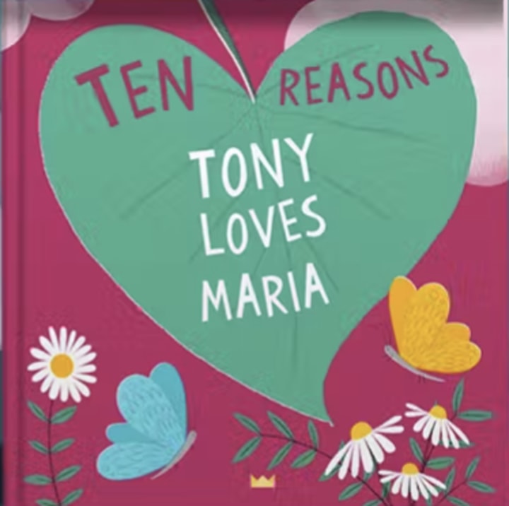 Wonderbly Ten Reasons I Love You Book