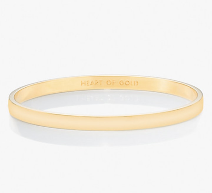 Kate Spade New York Idiom Bangles Heart of Gold