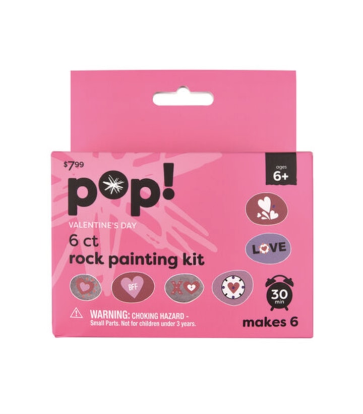 Valentine's Day Rock Painting Kit