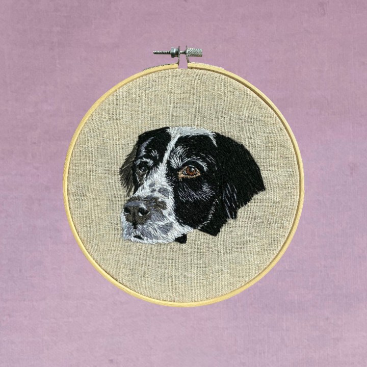 Custom Pet Embroideries/Personalized Pet Embroideries/ Custom Dog Embroidery or Custom Cat Embroidery/ Custom Pet Decor/ Pet Memorial Gift