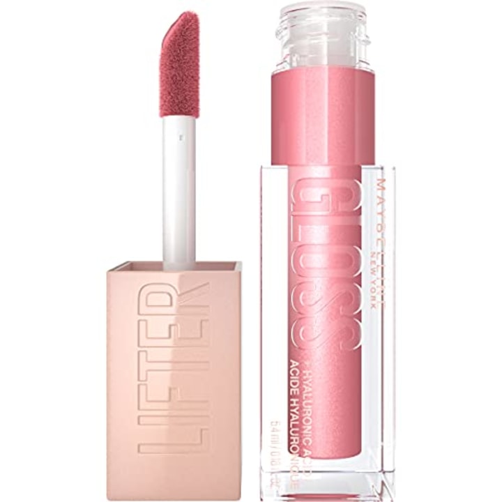Maybelline New York Lifter Gloss Lip Gloss Makeup With Hyaluronic Acid, Hydrating, High Shine, Hydrated Lips, Fuller-looking Lips, Brass, 0.18 Fl Oz