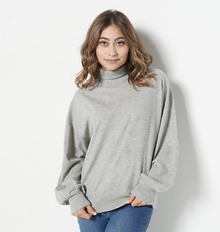 Pure Love Turtleneck Sweater