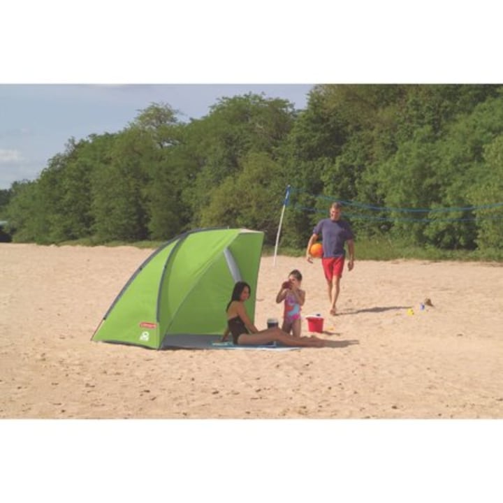 Coleman(R) Beach Canopy Sun Shelter Tent, Green