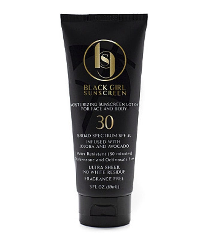 Black Girl Sunscreen Moisturizing Sunscreen Lotion SPF 30