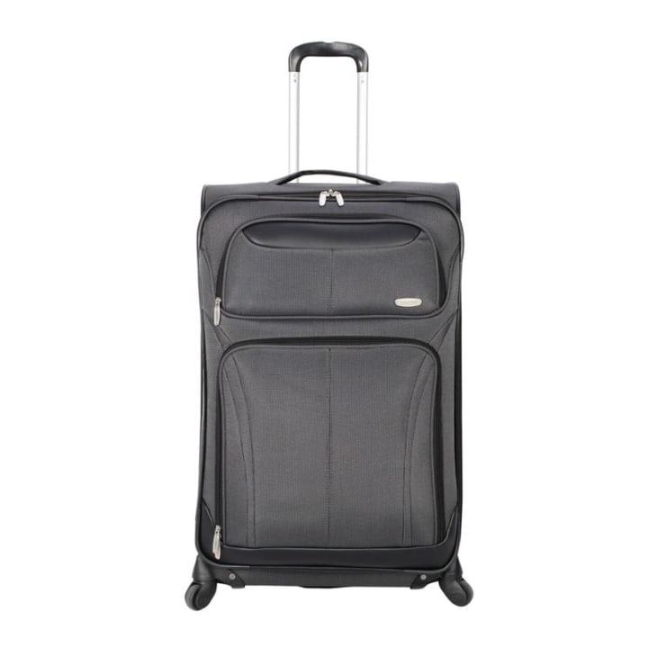 Skyline 21&quot; Softside Spinner Carry On Suitcase - Gray
