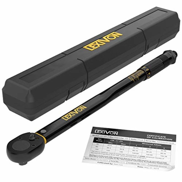 Lexivon  1/2 -Inch Drive Click Torque Wrench
