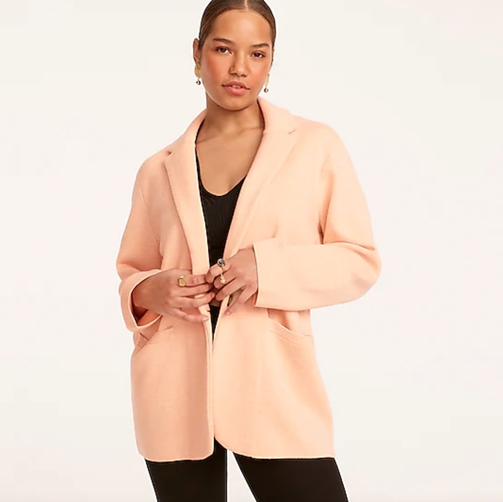 Cecile Relaxed Sweater-Blazer