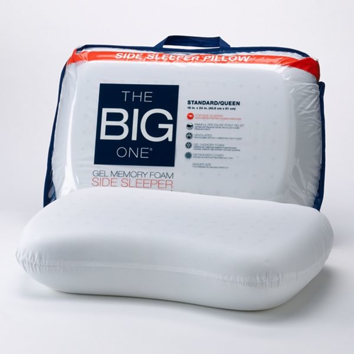 The Big One(R) Gel Memory Foam Side Sleeper Pillow