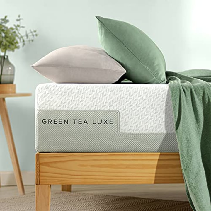 12 Inch Green Tea Luxe Memory Foam Twin Mattress
