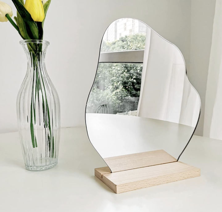 Aesthetic Room Decor Desk Mirror