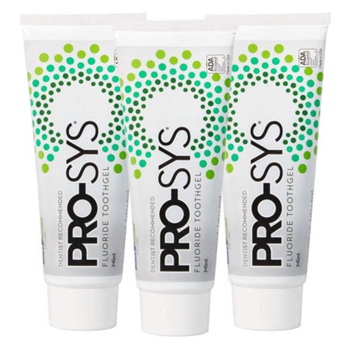 PRO-SYS Mint Fluoride Toothpaste Gel - 3 Pack
