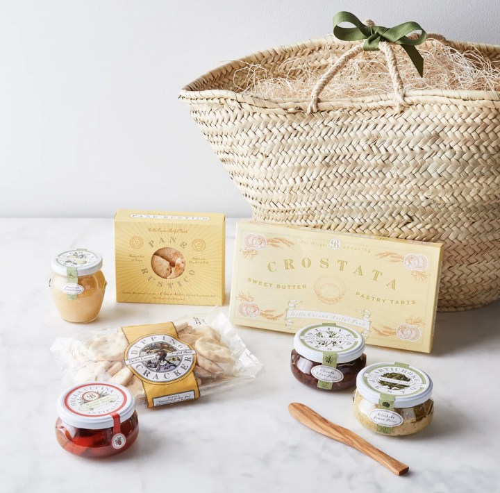 Italian Antipasti Basket Gift Set