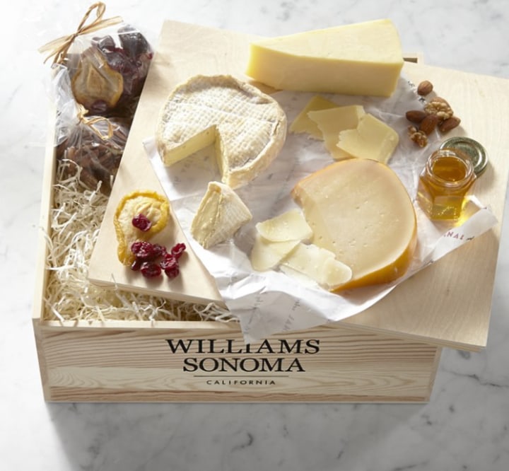 American Road Trip Cheese Gift Crate