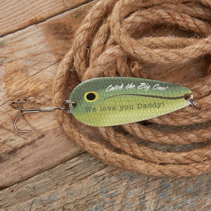 Big Catch Personalized Fishing Lure, Gifts for Men, Gifts for Dad, Father&#039;s Day Gifts, Personalized Fishing Hook