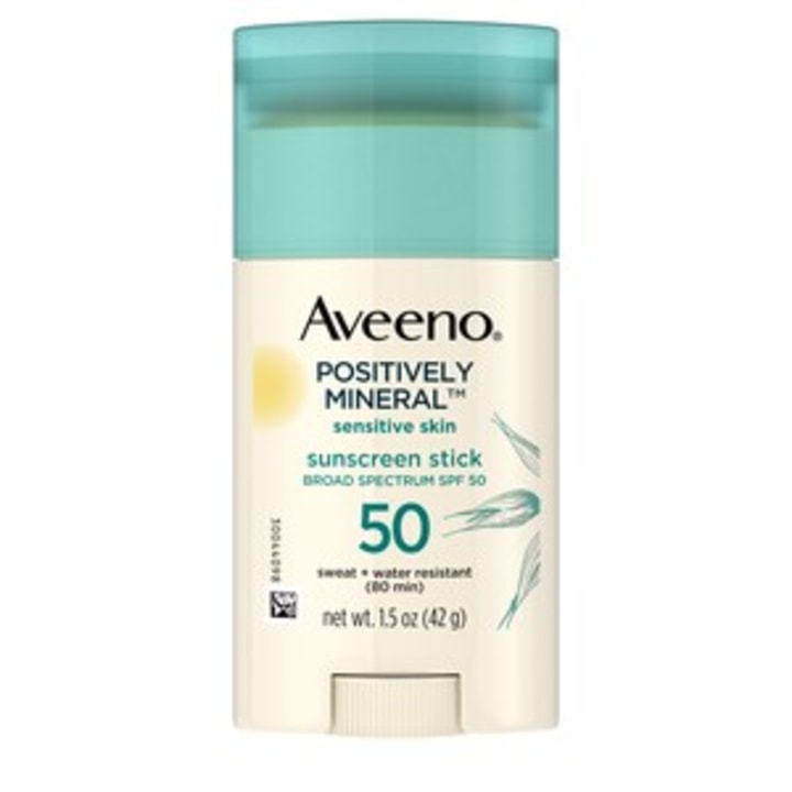 Aveeno Positively Mineral Sensitive Skin Sunscreen Stick