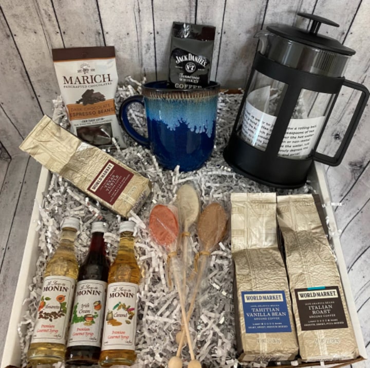 Coffee Lover's Gift Basket