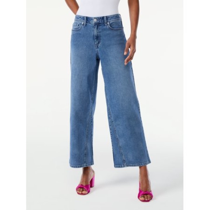 Marietta Wide Leg Cropped Jeans