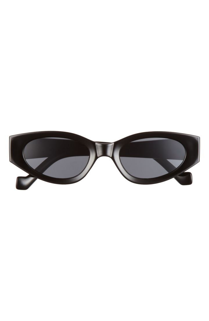 BP. Oval Sunglasses in Black at Nordstrom