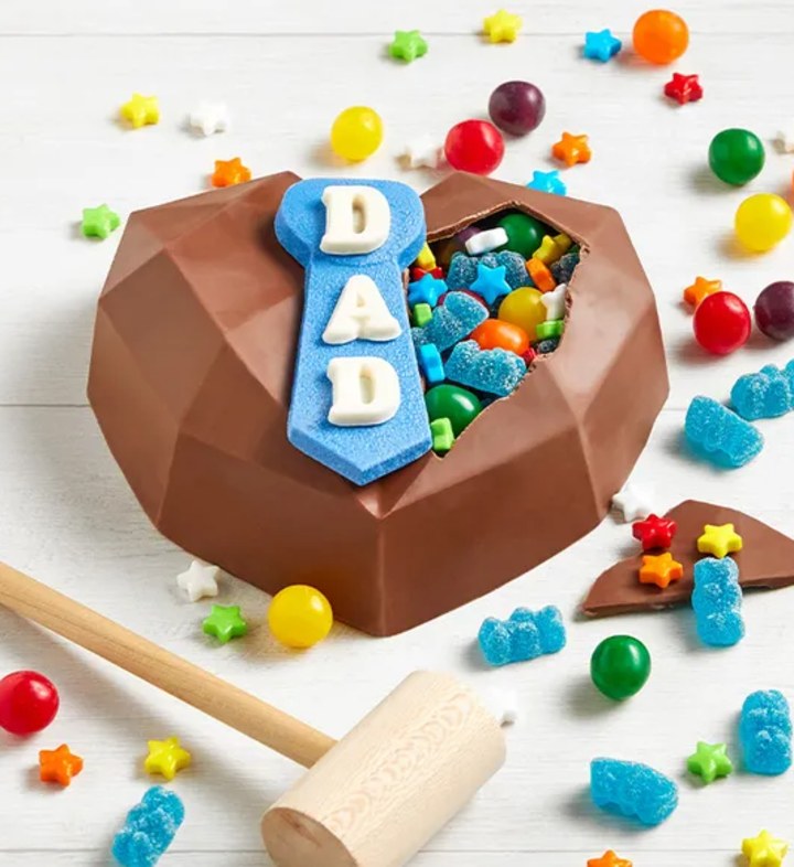 Father's Day Breakable Chocolate Heart