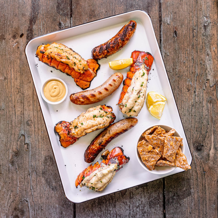 Father&#039;s Day Lobster Tails + Brats Grilling Pack