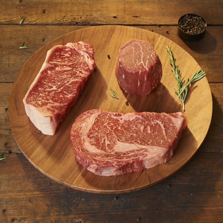 Wet-Aged Prime Steak Sampler - 6 Pack From Meats by Linz