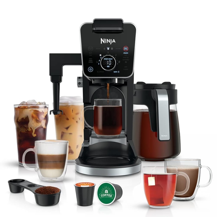 Ninja(R) DualBrew Pro Specialty Coffee System, Compatible with K-Cup Pods, and 12-Cup Drip Coffee Maker