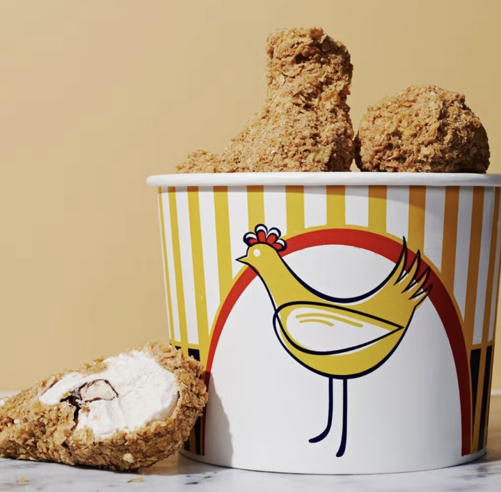 "Not Fried Chicken" Ice Cream Bucket