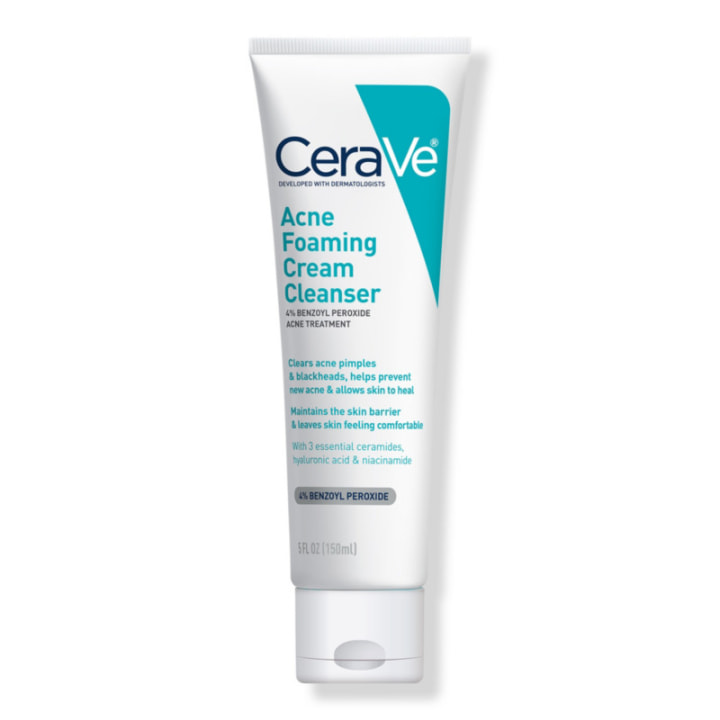 CeraVe Acne Foaming Cream Cleanser