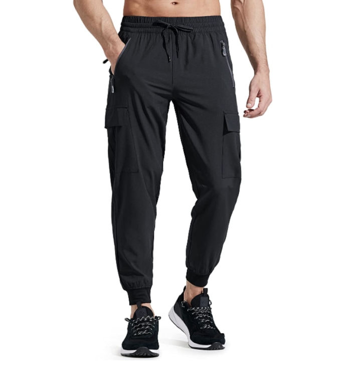 Men's Lightweight Joggers with Pockets