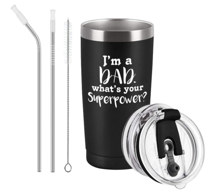 Lifecapido I'm A Dad Double Wall Insulated Tumbler