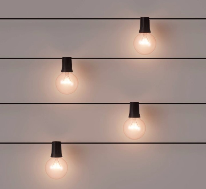 20-Count Outdoor String Lights