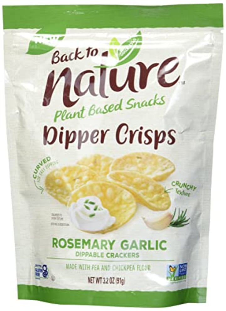 Back To Nature Rosemary Garlic Dipper Crisps, 3.2 OZ