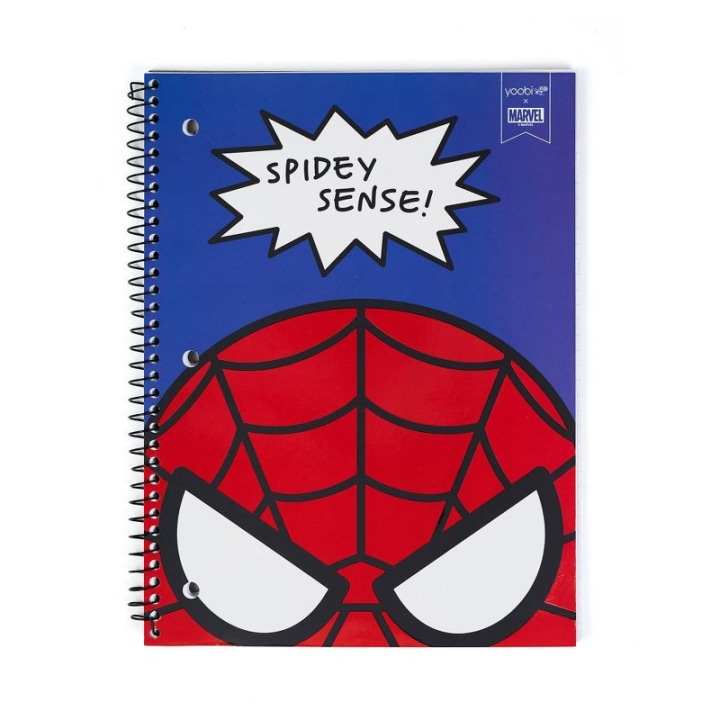 Marvel Spider-Man Yoobi 1 Subject Spiral Notebook