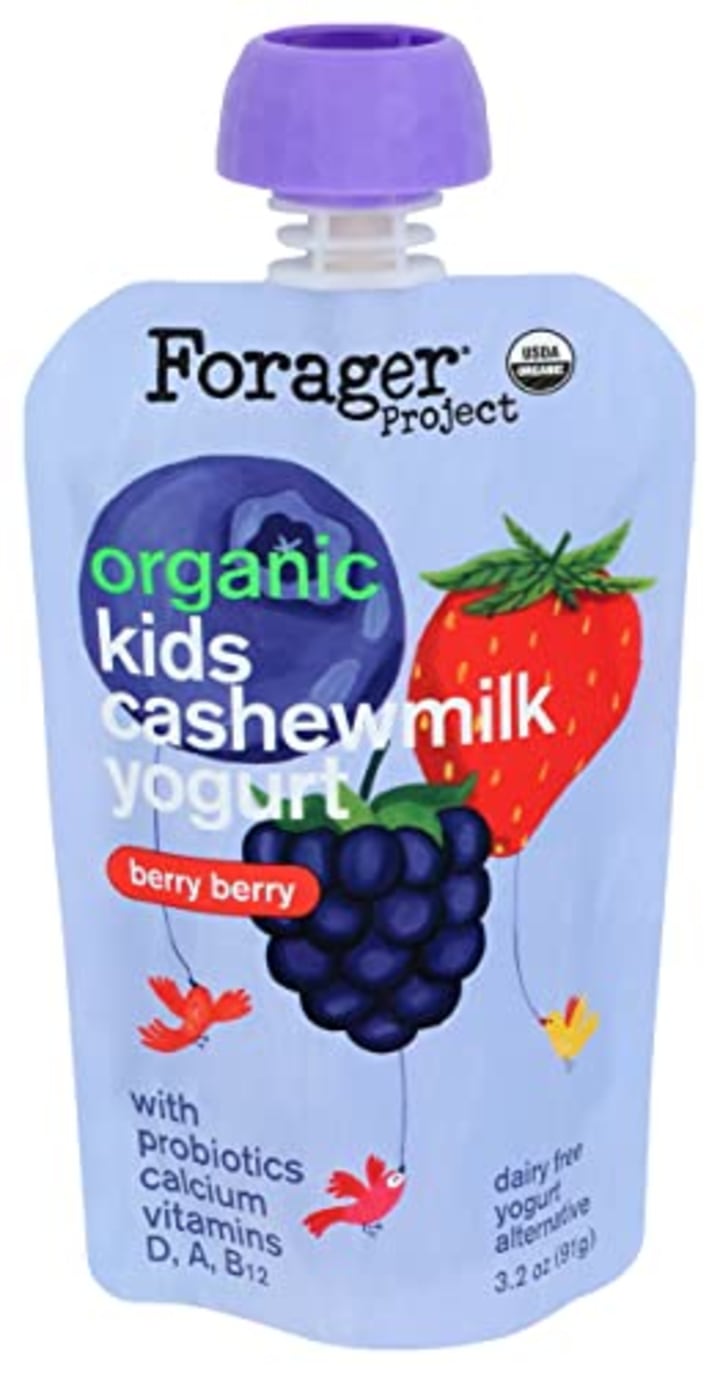 Forager Project Organic Berry Berry Cashewmilk Yogurt, 3.2 OZ