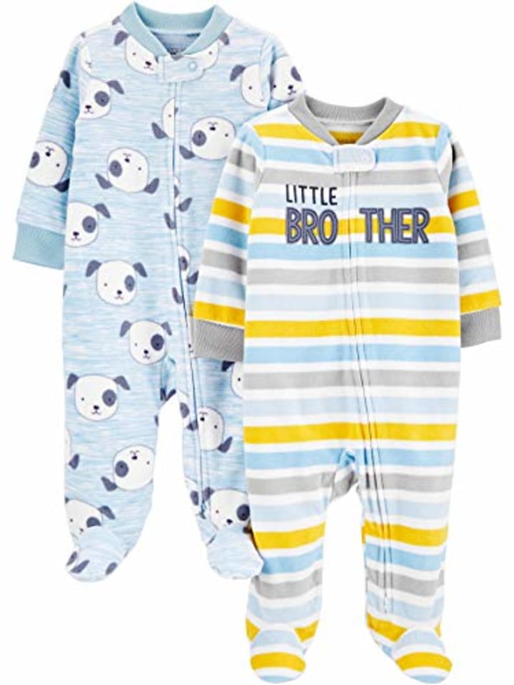 Simple Joys by Carter&#039;s Baby Boys&#039; Sleep and Play (Pack of 2)
