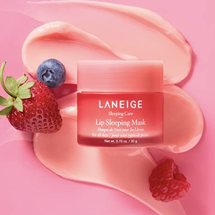 LANEIGE Lip Sleeping Mask: Nourish &amp; Hydrate with Vitamin C, Antioxidants, 0.7 oz.