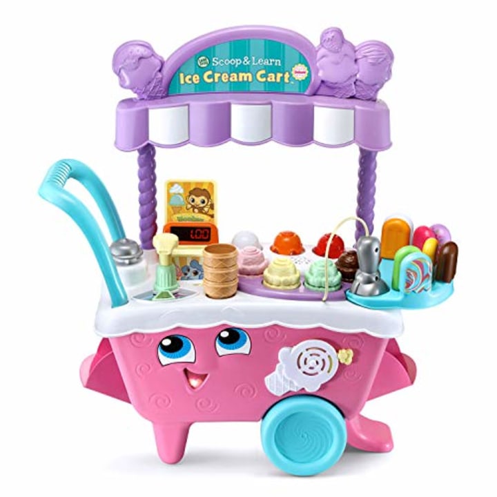 Playset Toy Van Ice Miniature Cart Cream Role Dollhouse Play Model Kids Leapfrog 
