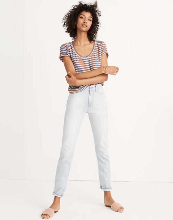 The perfect vintage jeans in Fitzgerald Wash