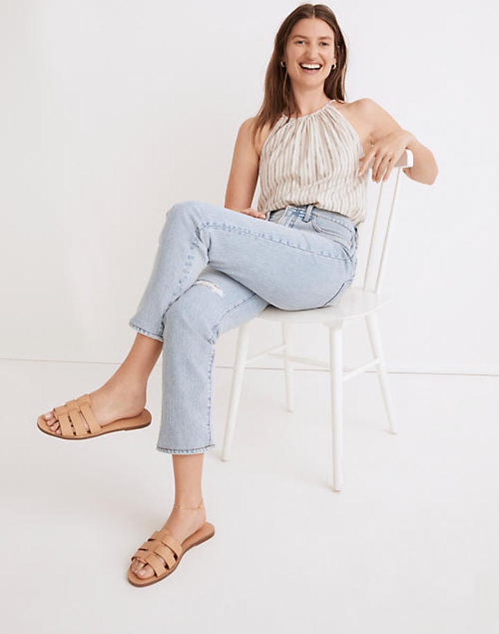 The perfect vintage cropped jeans in Sudbury Wash