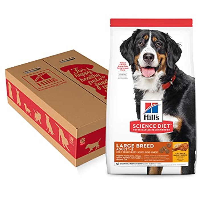 Hill's Science Diet Adult Dry Dog Food, Large Breed, Chicken &  Barley recipe