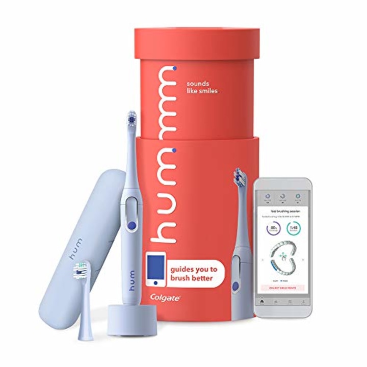 hum from the Colgate Smart Electric Toothbrush Set