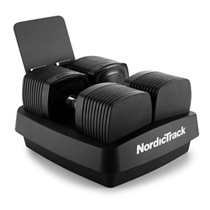 NordicTrack 50-pound iSelect Adjustable Dumbbells