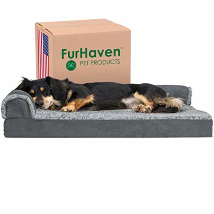 Furhaven Pet Plush Orthopedic Dog Bed