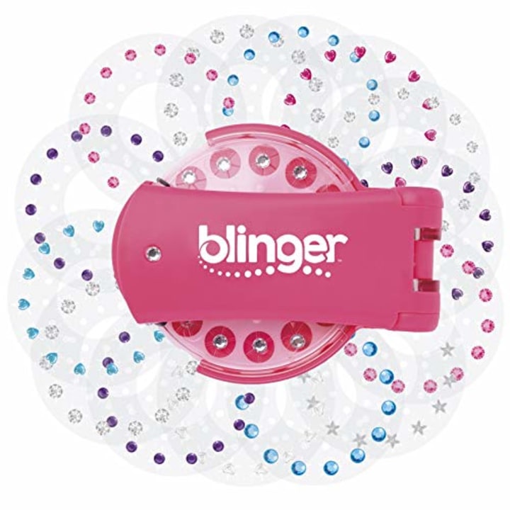 Blinger Ultimate Set, Glam Collection, Comes with Glam Styling Tool &amp; 225 Gems - Load, Click, Bling! Hair, Fashion, Anything! (Amazon Exclusive),