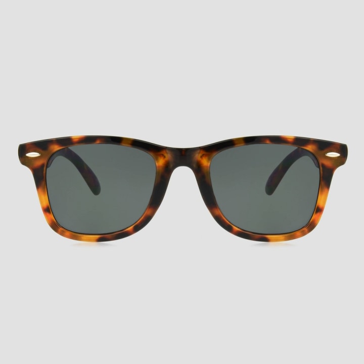 Men&#039;s Square Tortoise Shell Sunglasses