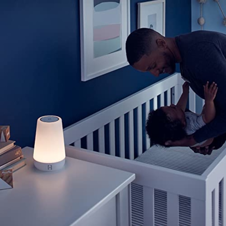 Hatch Rest Baby Sound Machine, Night Light, and Time-to-Rise Sleep Trainer, White Noise Soother, Toddler Kids Alarm Clock, Nightlight, Control remotely via app