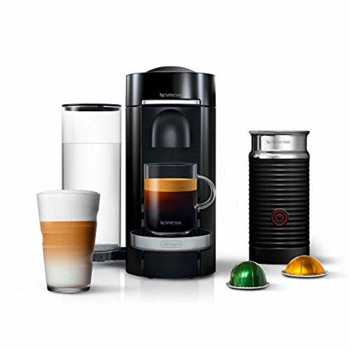 Nespresso VertuoPlus Deluxe Coffee and Espresso Maker Bundle