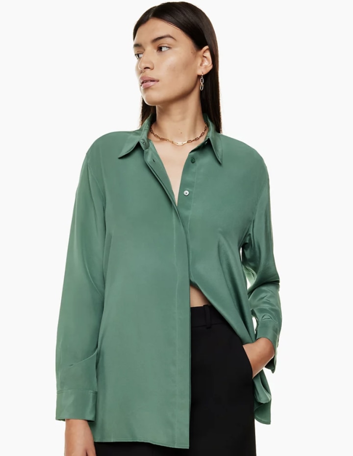 Babaton Academy Silk Blouse